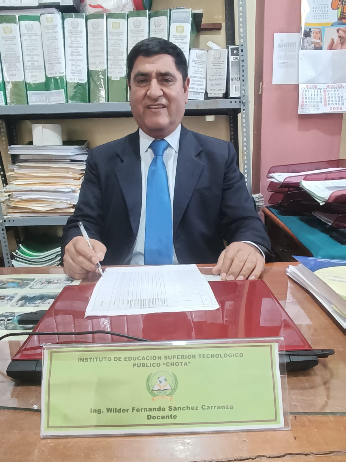 Mag. Wilder Fernando Sánchez Carranza